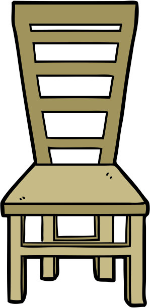 老木椅卡通图片下载