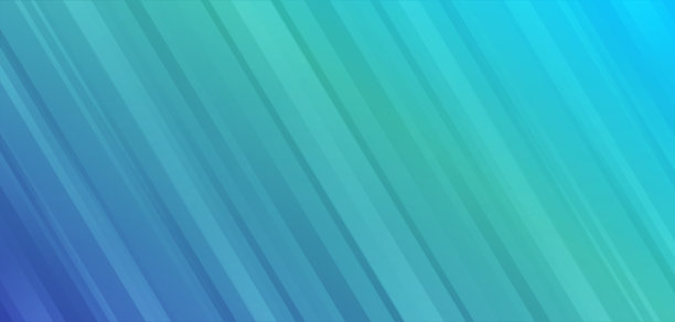 蓝色背景抽象矢量与对角线光条纹和绿色颜色图案纹理梯度数字图形插图设计，海军蓝冷几何现代形象墙纸横幅图片下载