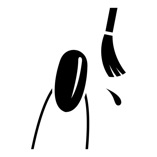 指甲油符号图标说明图片下载