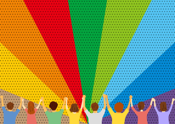 人们手牵着手图片下载