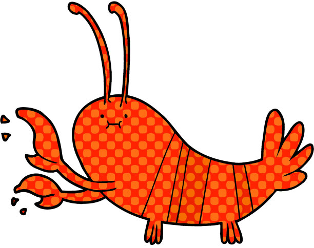 卡通龙虾图片下载