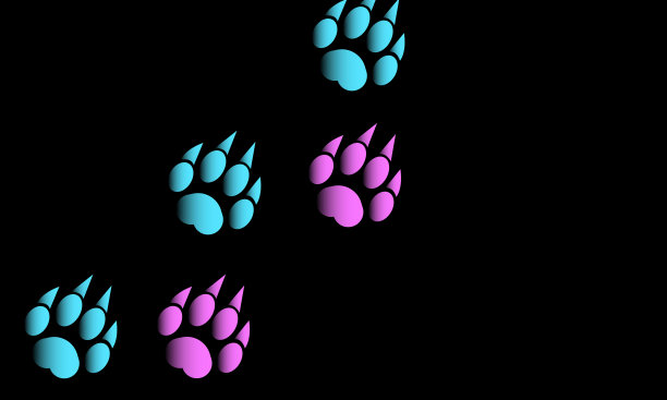 抽象霓虹灯背景图片下载