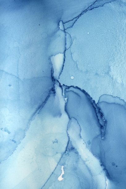 纯手绘单色酒精油墨背景。图片下载