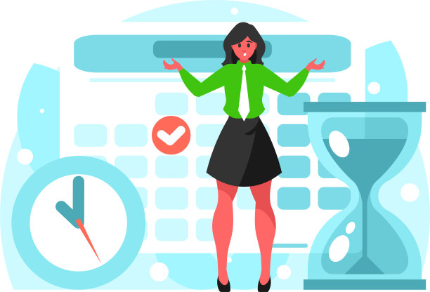 期限概念向量图片下载