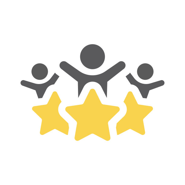 顾客评论星矢量图标图片下载