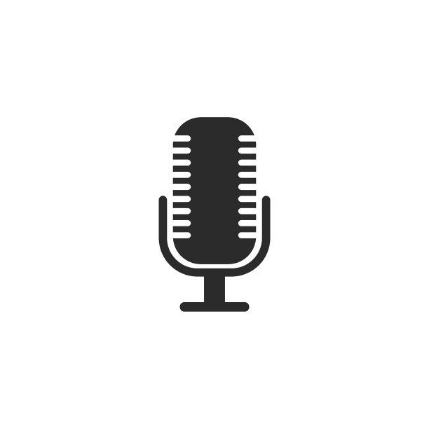 麦克风播客logo图标图片下载