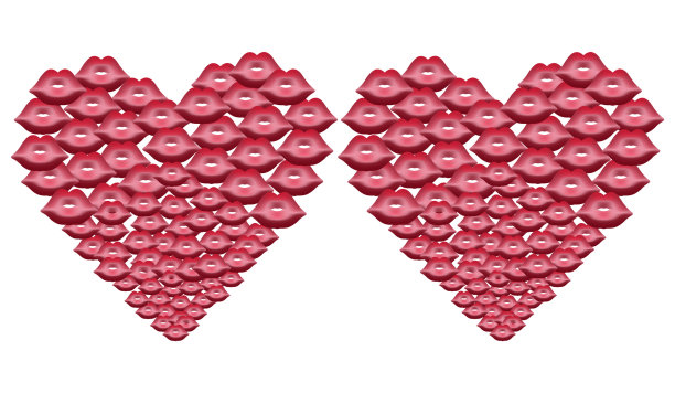 两颗心。图片下载