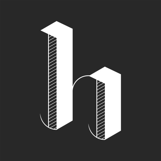 艺术品字母组合小写字母书法标志哥特式风格字体，排版设计元素。图片下载