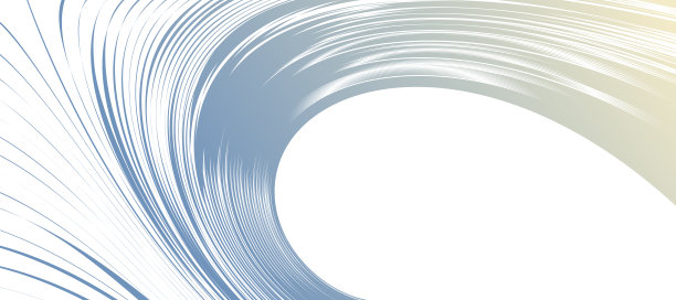 曲率空间矢量抽象艺术背景，三维线性流动扭曲形状，变形流体，混沌的空间。图片下载