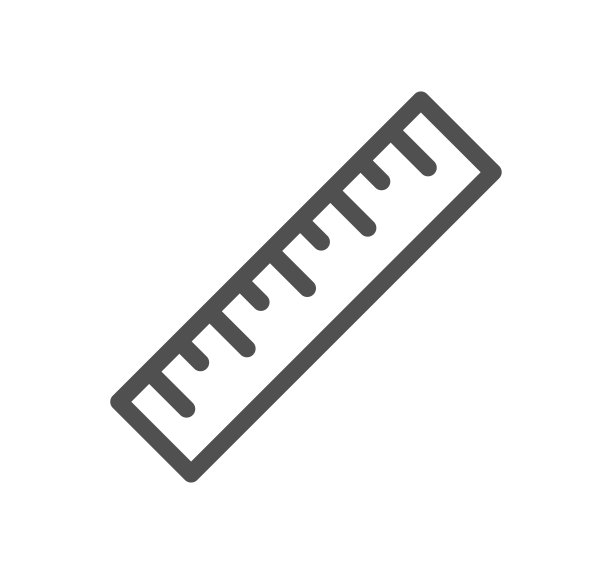 测量相关图标。图片下载