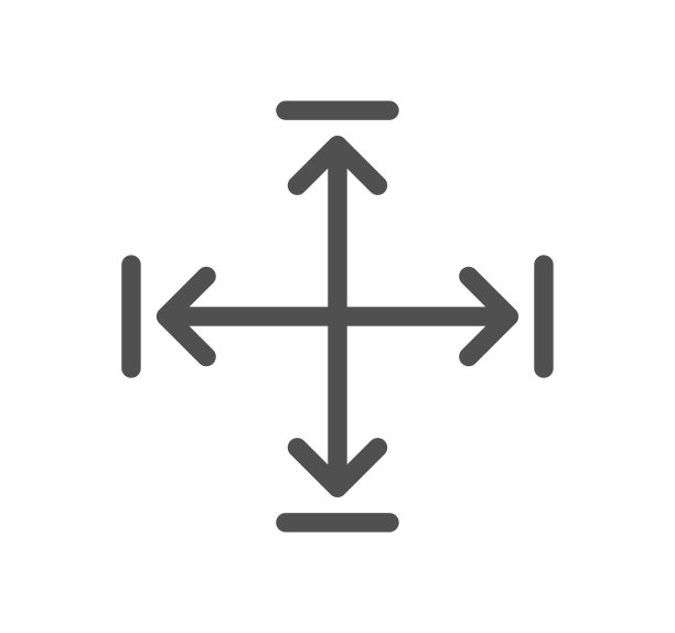 测量相关图标。图片下载