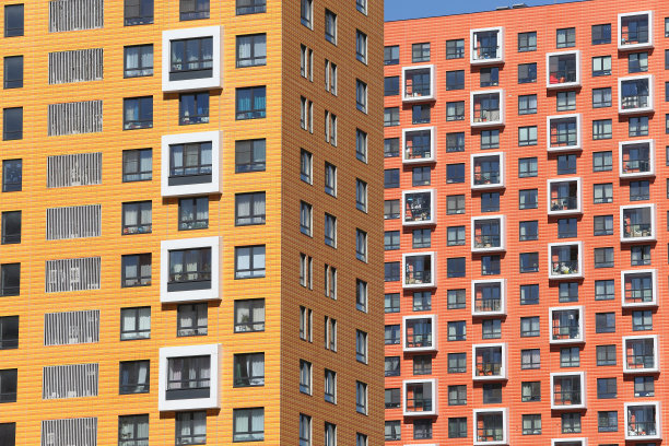 俄罗斯莫斯科布托沃的新建筑外墙图片下载