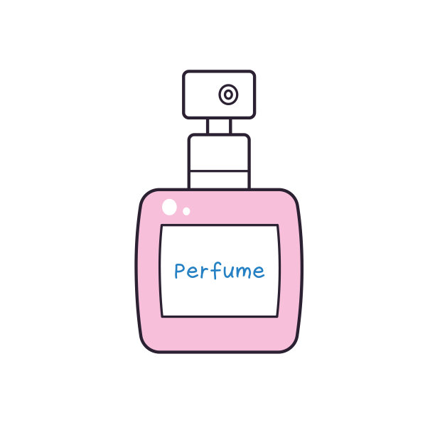 带标签香水瓶图片下载