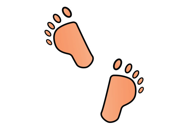 图标-脚图片下载