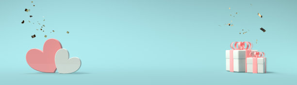 爱心礼盒-欣赏和爱的主题- 3D图片下载
