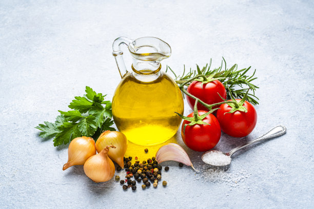 健康烹饪的地中海食材图片下载