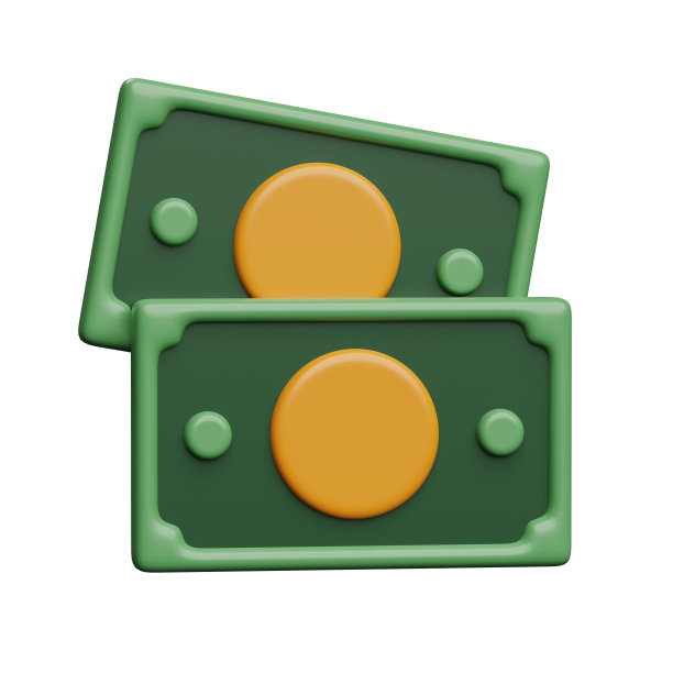 金钱3D图标设计图片下载