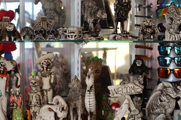 科苏梅尔，墨西哥纪念品商店图片下载