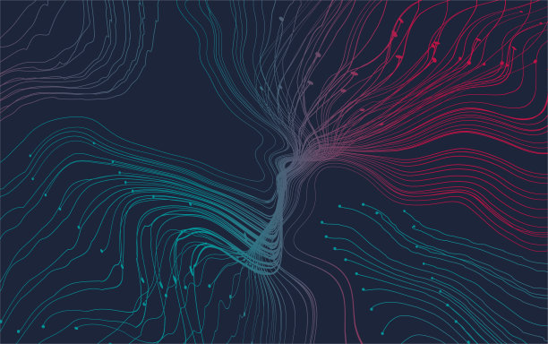 数据，计算机，书面，文本，网络，数据技术，数字，绿色，紫色，背景，海报，花哨，墨水，网络空间，绘画，概念，精力，数据，网络，商业，信息，插图，抽象，通信，蓝色，代码，未来，co图片下载