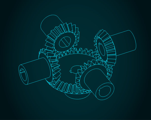 锥齿轮传动图片下载