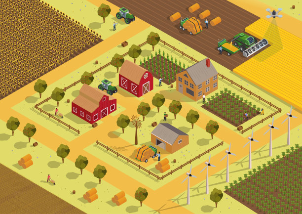 大农场概念图片下载