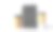 纸咖啡杯与黑色盖袋袋模型在讲台上3D渲染。咖啡店打折销售演示设计图片下载