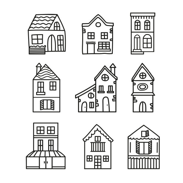 设置不同的房子图标图片下载