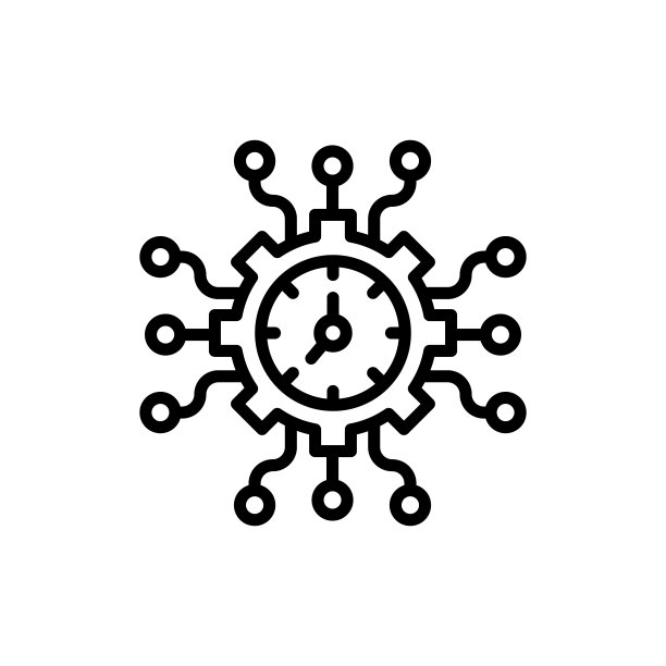 矢量时间管理图标 - 标志设计图片下载