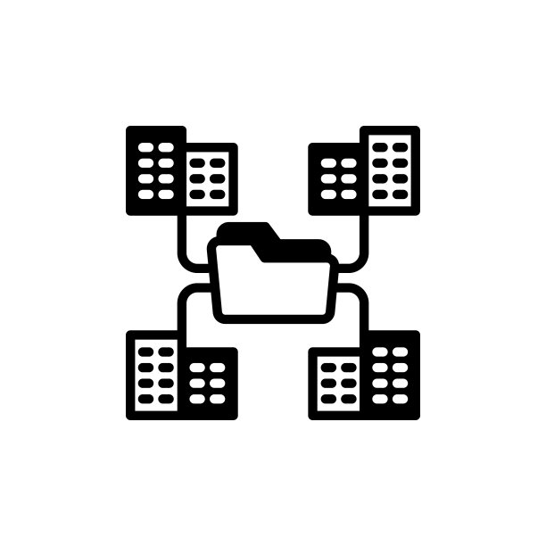 矢量项目组织图标。Logotype图片下载