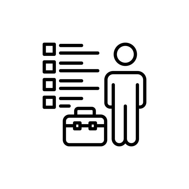 矢量图标：就业能力标志图片下载