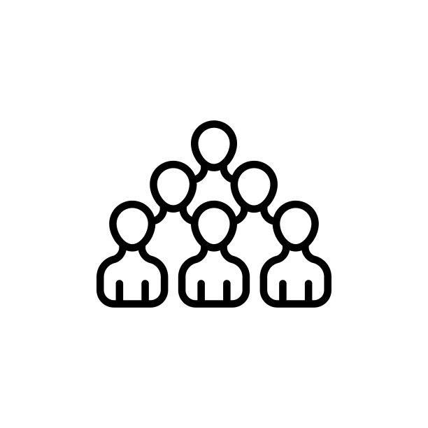 人力资源图标矢量图，标志图片下载