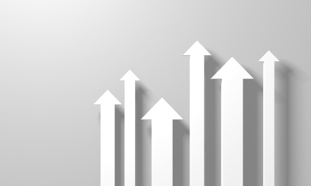 箭头抽象营销的空白背景图片下载