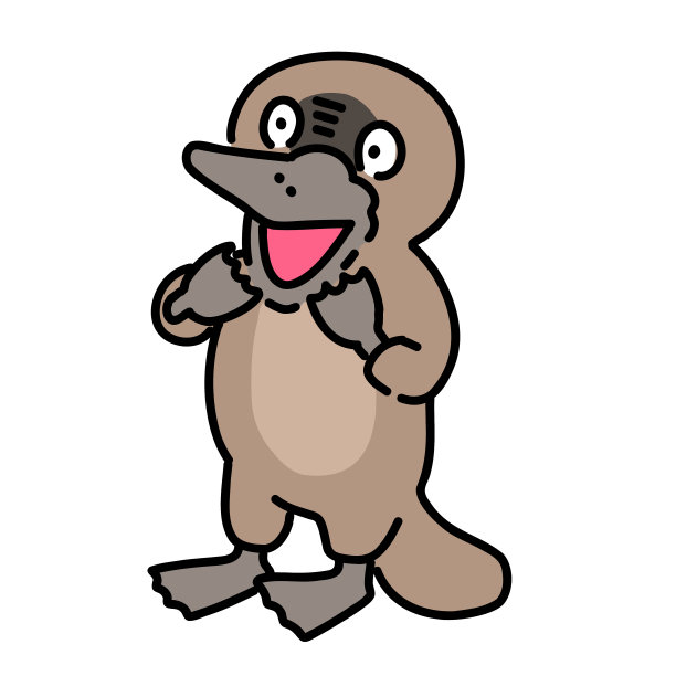 鸭嘴兽在震惊/困惑图片下载