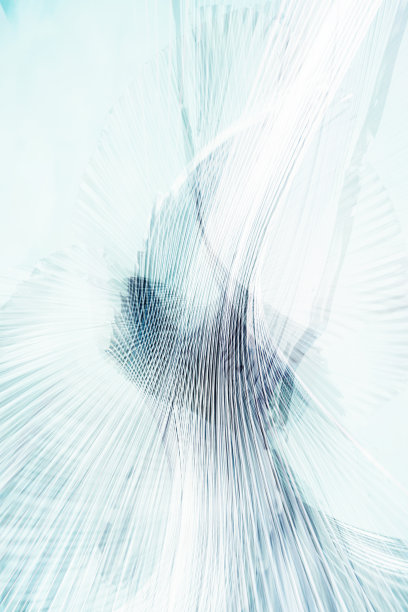 艺术海报抽象背景光曲线线3d渲染图片下载