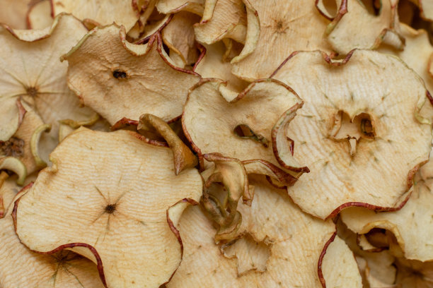 苹果片特写背景图片下载