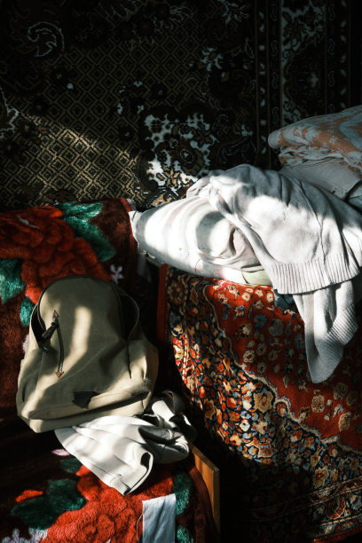 凌乱房间的抽象视图图片下载