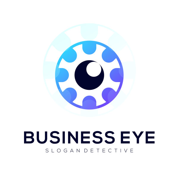 商务眼漂亮的图标矢量设计图片下载