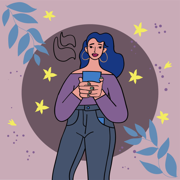 拿着咖啡的女人图片下载