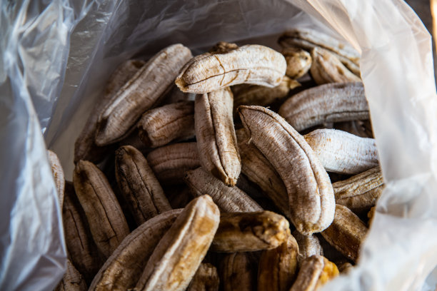 晒干香蕉袋图片下载