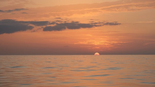 地中海的日落图片下载