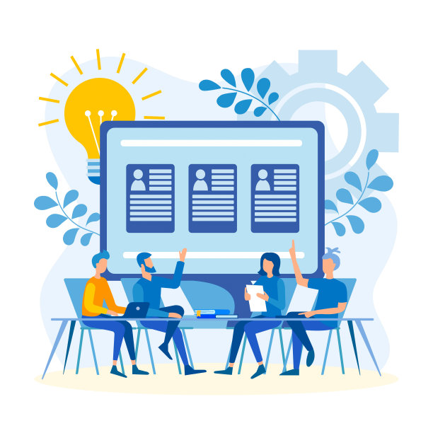 招聘，招聘。求职，招聘，招聘概念。团队合作的概念。图片下载