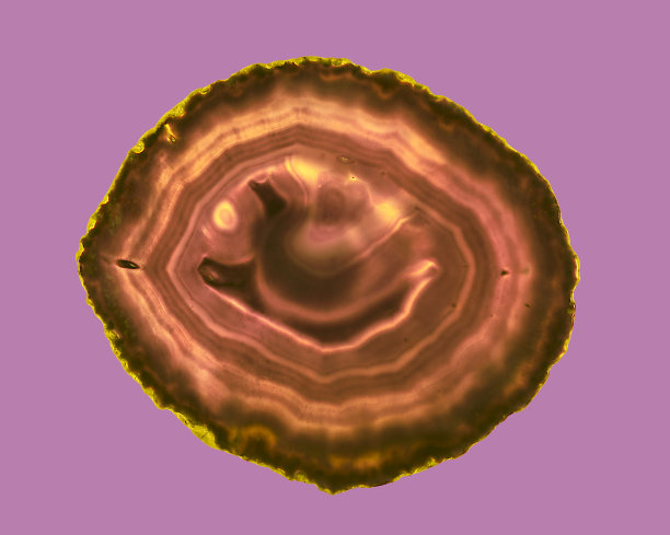 带状玛瑙石样品晶体纹理。图片下载