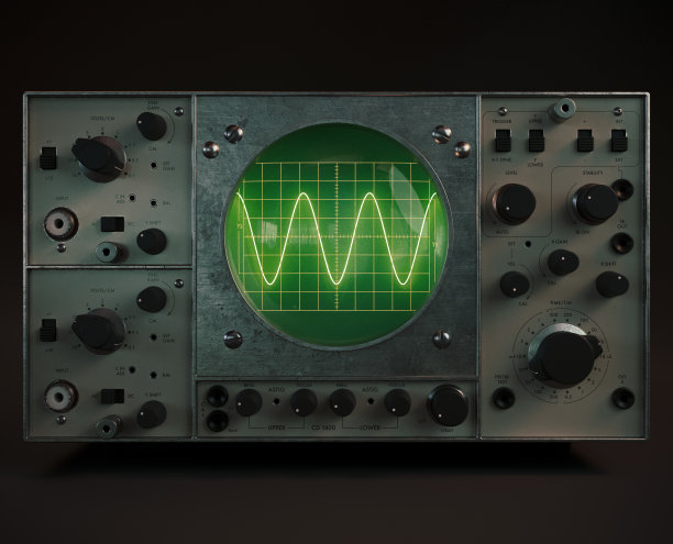 复古示波器机图片下载