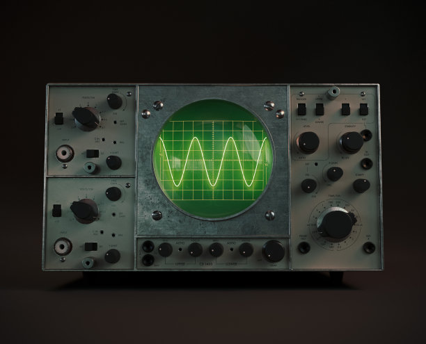 复古示波器机图片下载