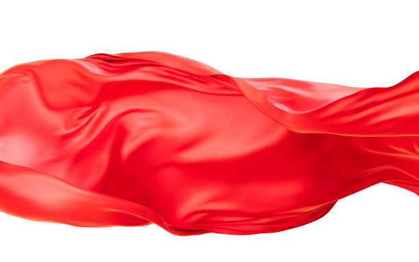 平滑的波布背景，3d渲染。图片下载