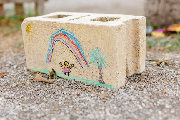 手绘彩石图片下载