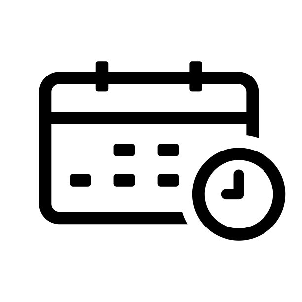 日历扁平简约图标矢量素材图片下载