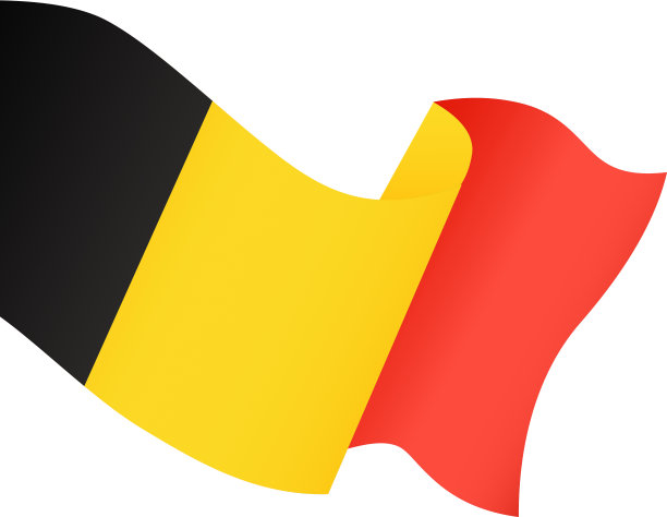 德国国旗波隔离在png或透明背景，符号德国，旗帜模板，卡片，广告，推广，和业务匹配国家海报，矢量插图图片下载