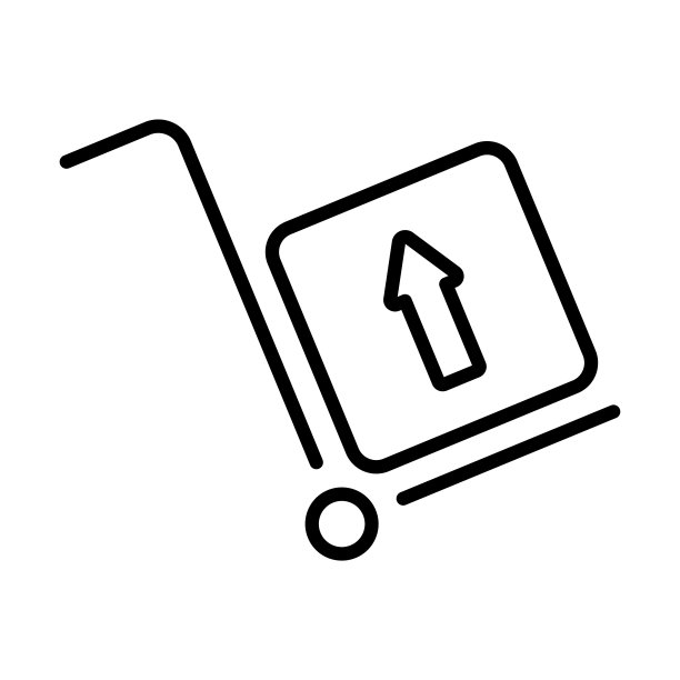 免费送货图标标志设计矢量模板插图标志和符号像素完美图片下载