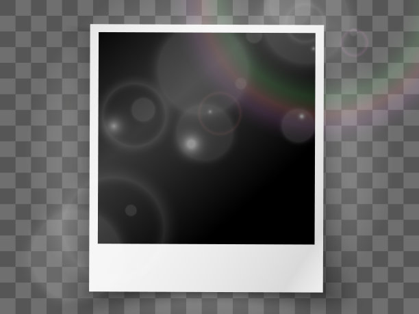 祝贺相框与闪亮的金粉和灯光效果。图片下载